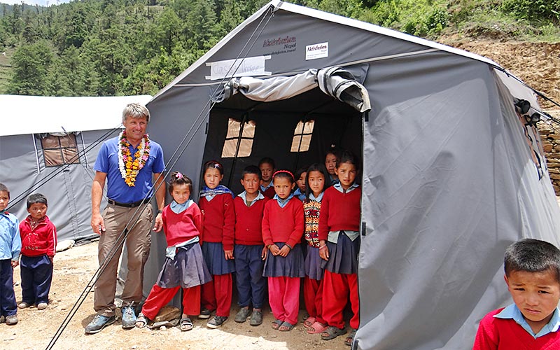 Hilfsprojekte in Nepal, Aktivferien AG